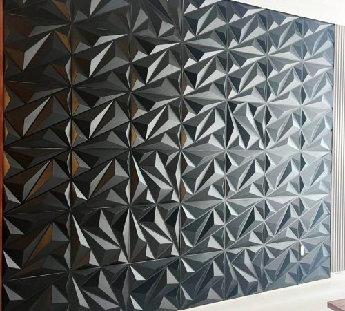 Lambrín decorativo para pared con acabado moderno